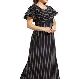 NIGHTY KING Striped Maxi Nightdress image 2