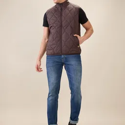 ColorPlus Mock Collar Reversible Quilted Jacket image 4