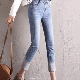 StyleCast x Revolte Women Skinny Fit Mid-Rise Light Fade Stretchable Jeans-image-34
