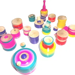 kumarihandicrafts Eco friendly Wooden Kids toy Kitchen set image 2