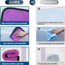 vrdh Microfiber 600 GSM Hand Towel image 4