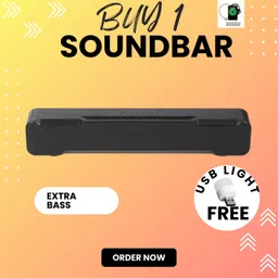 Clairbell 20W Bluetooth Soundbar with 4 Hours Wireless Playback Bluetooth SpeakersIO341 20 W Bluetooth Soundbar-picture-25