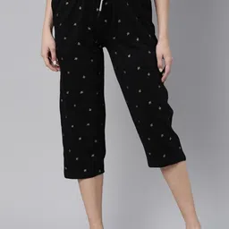 kryptic Women Black Capri-picture-14