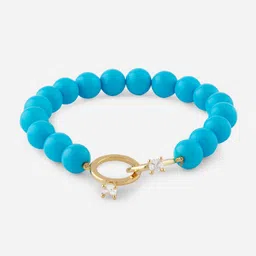 MINUTIAE Women Gold-Plated Brass Bracelet image 2