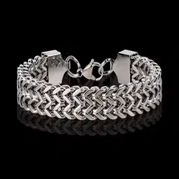 Lila Unisex Stainless Steel Link Bracelet-picture-22