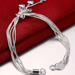 DIVASTRI Silver-Plated Wraparound Bracelet-image-14