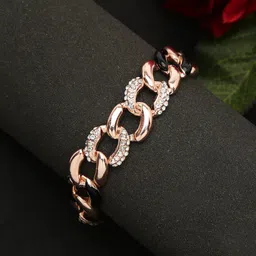 YouBella Women Gold-Plated Link Bracelet-picture-43