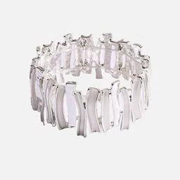 SOHI Silver Plated Elasticated Bracelet image 2