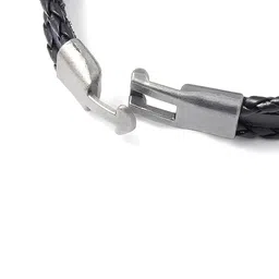 KARISHMA KREATIONS Unisex Leather Link Bracelet image 3