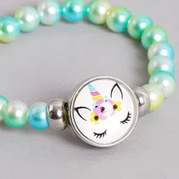 EL REGALO Girls Set Of 2 Alloy Artificial Beads Bracelet image 5