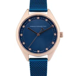 French Connection Women Embellished Dial & Stainless Steel Bracelet Style Straps Analogue Watch FCK4UM-picture-20