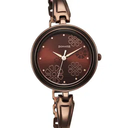 Sonata Women Round Analogue Watch 8166QM01-picture-30