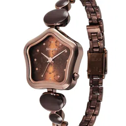 Sonata Women Asymmetric Analogue Watch 8185QM01 image 4