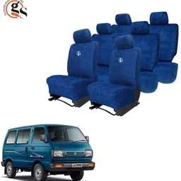 gse Cotton Car Seat Cover For Maruti Omni-picture-12