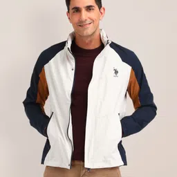 u.s. polo assn. Men Colorblock Casual Jacket-picture-21