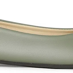 bata SQUARE BALLERINA Bellies For Women image 2