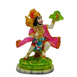 Gallery99 Green & Pink Lord Hanuman Showpieces image 2