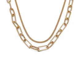 Bellofox Gold-Toned Gold-Plated Necklace image 3