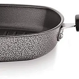 masox store Non Stick Layer Flat Pan Fry Roasting Omalate Bread Grill Design Pancake Pan 20 cm diameter 1 L capacity image 1