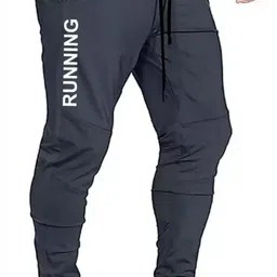 lalwani trends Men Solid Grey Track Pants-picture-16