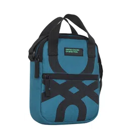 United Colors of Benetton Unisex Green Crossbody Backpack image 3