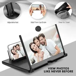 JANGI 10 inch 3 times 3D magnifier Screen Expander Phone image 2