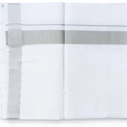 Kalachar Solid Men Dhoti image 2