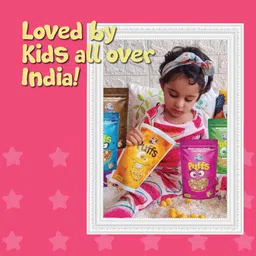 bebe burp Puffs Combo Pack Of 6 - 35 gms each Baby Puffs 200 g image 5