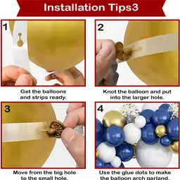 party midlinkerz 1 year first Baby Boy Birthday Decoration kit Combo items for Boys image 5