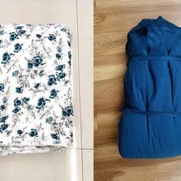 houseofcommon Unstitched Crepe Kurta & Patiyala Material Printed-picture-14