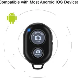 POZUB Wireless Remote Control Selfie Button Bluetooth Remote Shutter Android CameraCamera Remote Control image 5