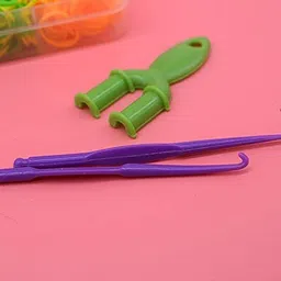 3a featuretail 8 Colored Loom Band Kit for DIY Crafts in Butterfly Design Case image 4