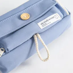 devdhan Large Capacity Pencil Case, Pen & Pencil Pouch for School, Multiple Pockets Pencil Pouch Stationary, Classes Imported Heavy Quality Pouch Art Polyester Pencil Box image 5