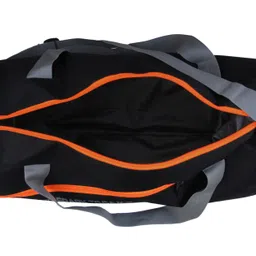 sfane 25 L Gym Duffel Bag - Men & Women Give Spark Black with Separate Shoe Compartment (orange) Sports Duffel - Black image 5