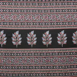 KALINI Ajrak Block Block Print Saree image 5