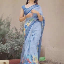 KALINI Zari Saree image 3