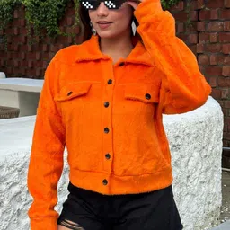 TANDUL Women Lightweight Crop Tailored Jacket image 4