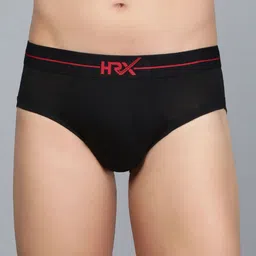 HRX by Hrithik Roshan Ultrasoft Basic BriefsHRX_BRF_002_BLK/BLK/_1PC-picture-0