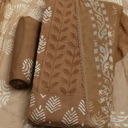 Meena Bazaar Printed Pure Cotton Unstitched Dress Material-picture-33