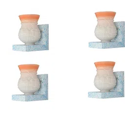 SOMIL Orange Glass Cylinder Printed Wall Lamps-picture-41