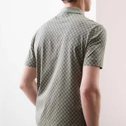 Marks & Spencer Men Printed Polo Collar Pockets T-shirt image 5