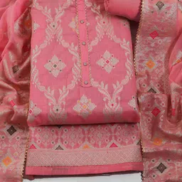 TAVAS Art Silk Unstitched Dress Material-picture-34