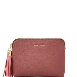 Accessorize Women Textured PU Zip Around Wallet With Tassle-picture-39
