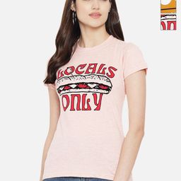 Tromko Women Pack of 3 Graphic Printed Round Neck Cotton Regular Fit T-shirts-picture-29