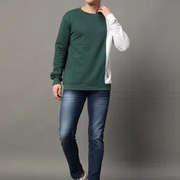 GET GOLF Men Colourblocked Sweatshirt-picture-40