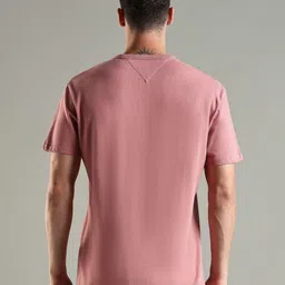 Tommy Hilfiger Round Neck Regular Fit Cotton T-shirt image 5