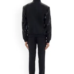 SDS By Kushal Shah Men Crop Bomber Jacket image 3