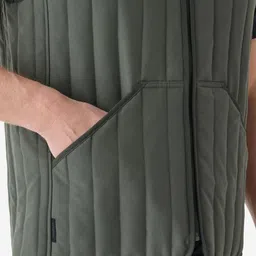 Decathlon Reversible Quilted Vest 100 image 2