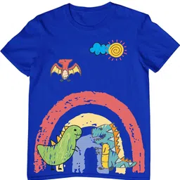 TeeSlix Kids Blue Tshirts-picture-40
