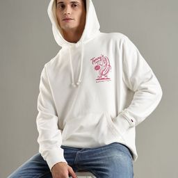 Tommy Hilfiger Europe Men Graphic Printed Hooded Cotton Pullover Sweatshirt-picture-20